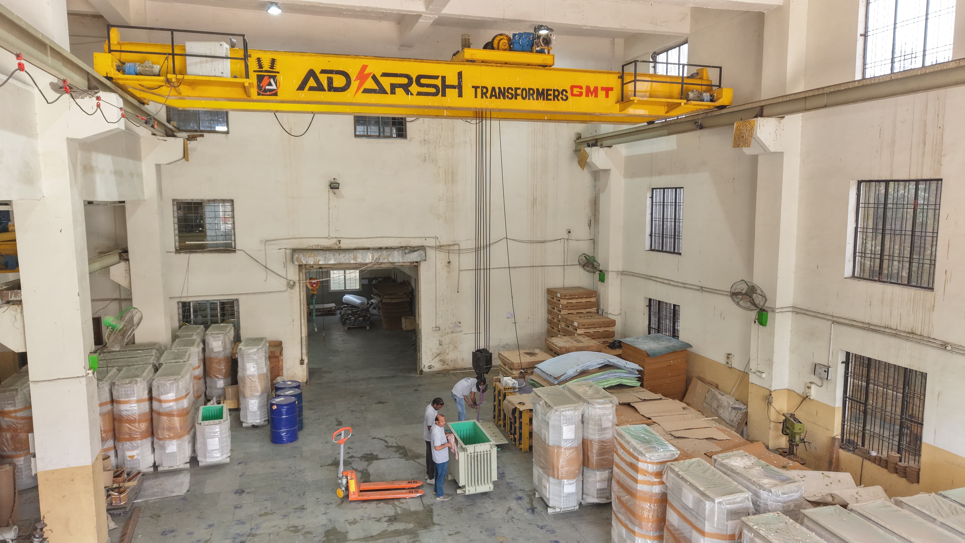 Adarsh Transformers - Warehouse & Crane